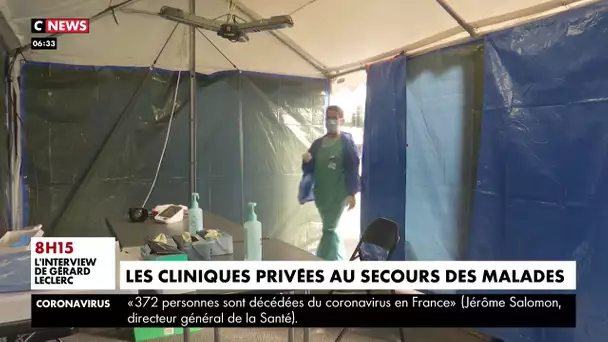 Coronavirus : les cliniques privées au secours des malades