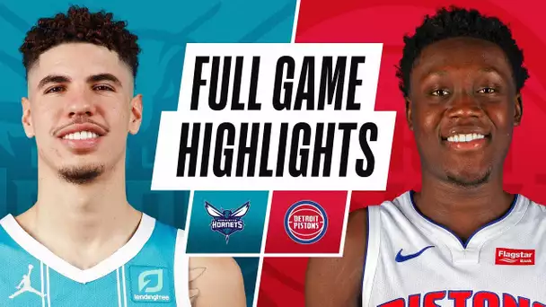 HORNETS at PISTONS | FULL GAME HIGHLIGHTS | May 4, 2021