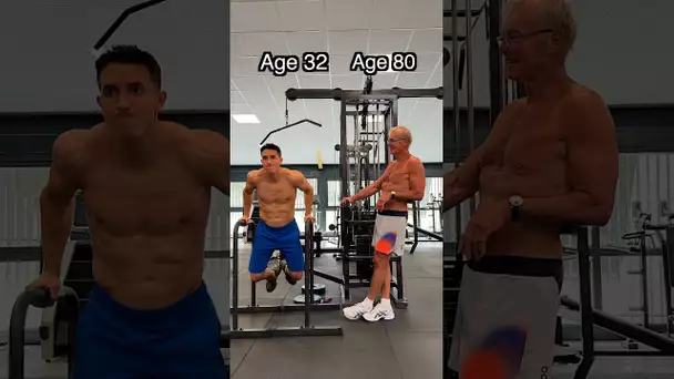 80 years old grandpa challenge me !! 😱