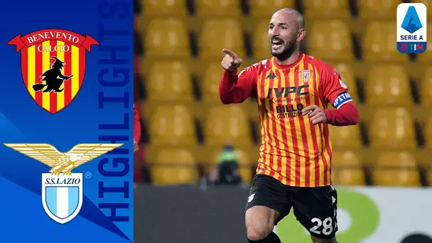 Benevento 1-1 Lazio | Schiattarella risponde a Immobile | Serie A TIM