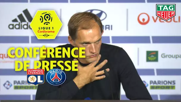 Conférence de presse Olympique Lyonnais - Paris Saint-Germain ( 0-1 )  / 2019-20