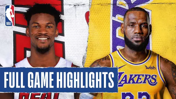 HEAT at LAKERS | FULL GAME HIGHLIGHTS | November 8, 2019