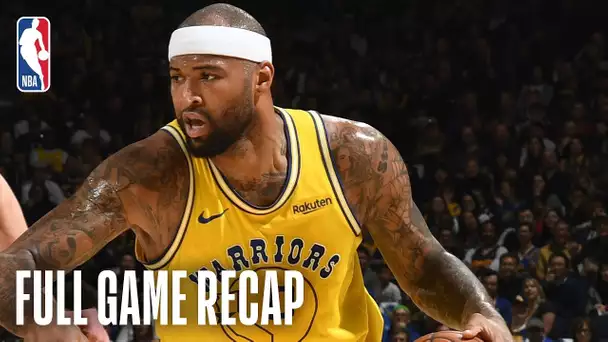 NUGGETS vs WARRIORS | DeMarcus Cousins Puts Up Season-High 28 | April 2, 2019