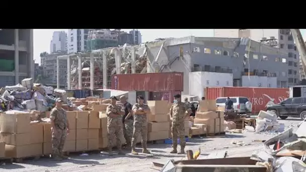 Explosions de Beyrouth : l’armée libanaise au chevet de la population