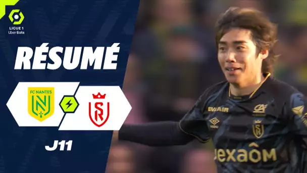 FC NANTES - STADE DE REIMS (0 - 1) - Résumé - (FCN - SdR) / 2023-2024