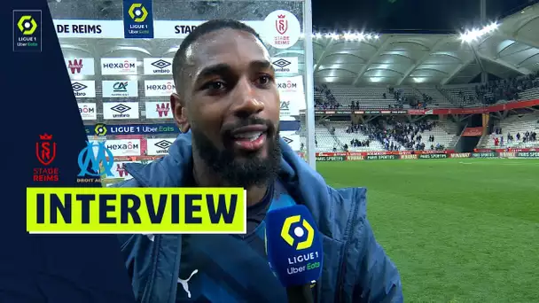 Interview de fin de match : STADE DE REIMS - OLYMPIQUE DE MARSEILLE (0-1)  / 2021/2022