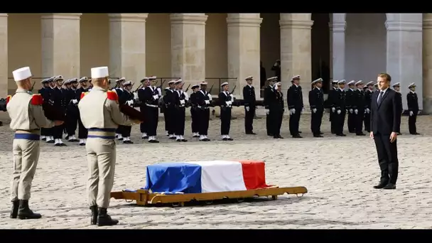 Une "jeunesse rebelle", un destin hors normes : l'hommage d'Emmanuel Macron à Hubert Germain