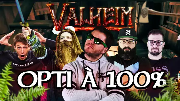 Valheim #8 : Opti à 100% (ft. Kenny, MoMaN, Gius et Alphacast)