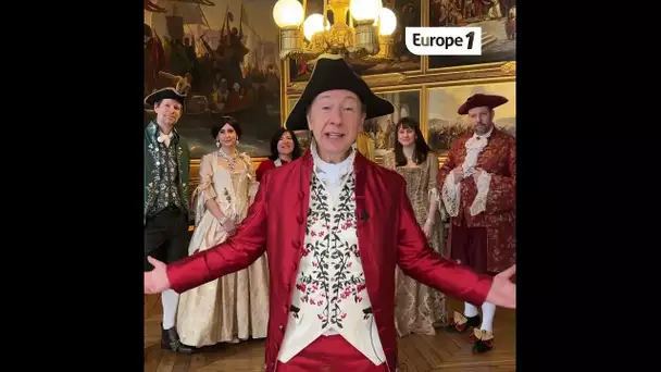 Pour la 500e d'«Historiquement Vôtre», @bernstephane ouvre le bal à Versailles #Europe1