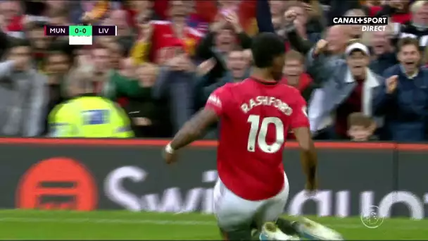 Le but de Rashford contesté par Liverpool