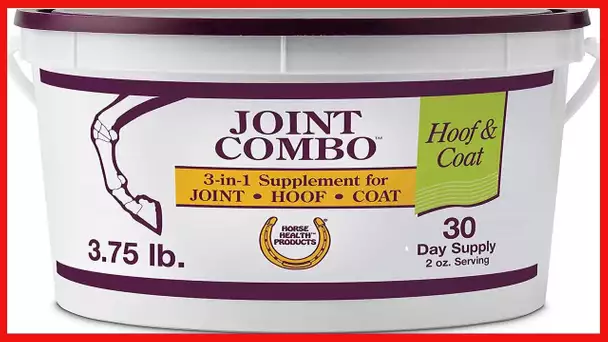 Horse Health Joint Combo Hoof & Coat, Convenient 3-in-1 horse joint supplement provides complete