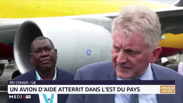 RD Congo-UE : Un avion d´aide atterrit dans l´est du pays