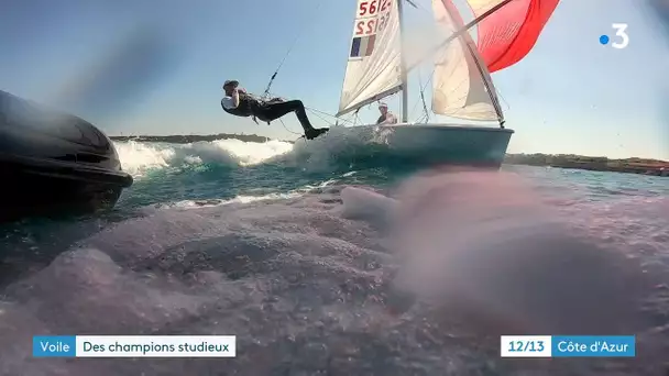 Voile : 2 jeunes antibois de 19 ans champions d'Europe et vice-champion du monde