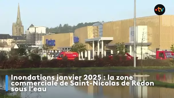 Inondations Saint-Nicolas de Redon janvier 2025