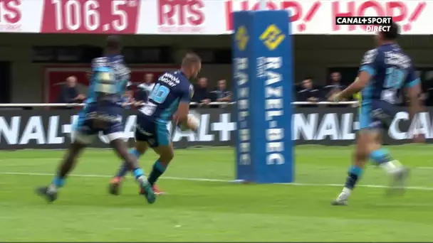 Top 14 - 25ème journée - Montpellier / Stade Français : L'essai de Cruden face au Stade Français