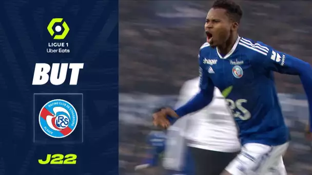 But Habib DIALLO (1' - RCSA) RC STRASBOURG ALSACE - MONTPELLIER HÉRAULT SC (2-0) 22/23