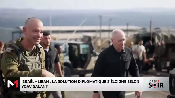 Israël-Liban : la solution diplomatique s´éloigne selon Yoav Galant