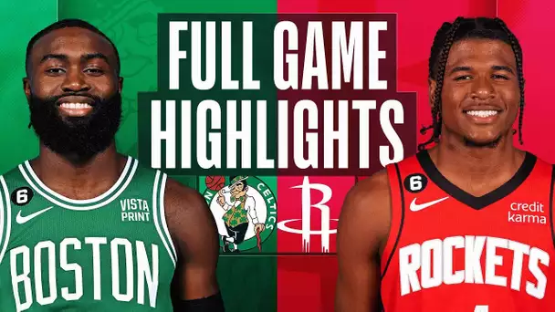 CELTICS at ROCKETS | FULL GAME HIGHLIGHTS | March 13, 2023