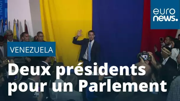 Coup d'état parlementaire au Venezuela, deux présidents pour un parlement