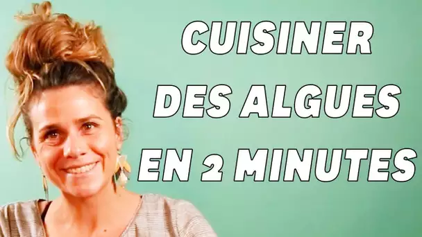 Faire le plein de nutriments avec une recette simple, c’est possible grâce aux algues