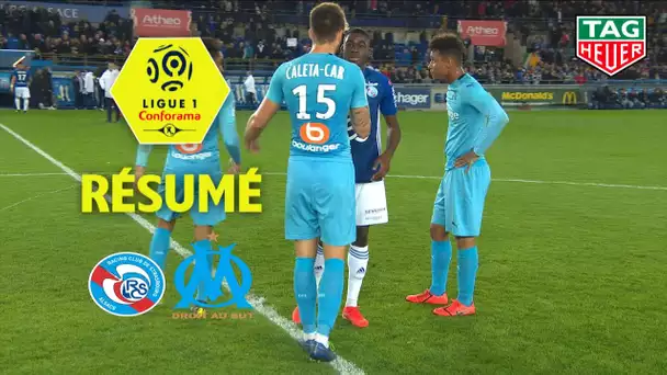 RC Strasbourg Alsace - Olympique de Marseille ( 1-1 ) - Résumé - (RCSA - OM) / 2018-19