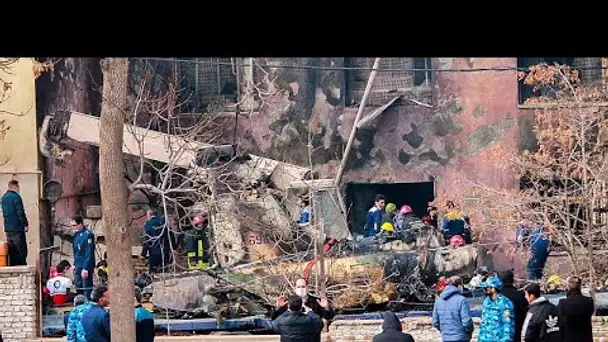 Iran : un avion de combat s’est écrasé sur une école à Tabriz, trois personnes sont mortes