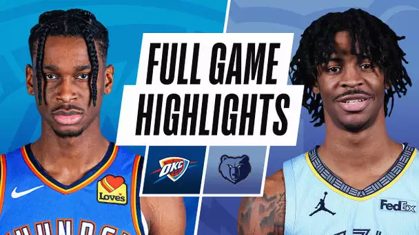 THUNDER at GRIZZLIES  FULL GAME HIGHLIGHTS | February 17, 2021