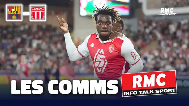 AS Monaco 2 - 1 FC Barcelone : Les comms' RMC de la victoire monégasque face à Barcelone