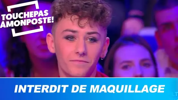 Alexis interdit de maquillage au lycée, il témoigne dans TPMP !