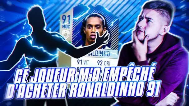 FIFA 18 - CE JOUEUR M'A EMPÊCHÉ D'ACHETER RONALDINHO !