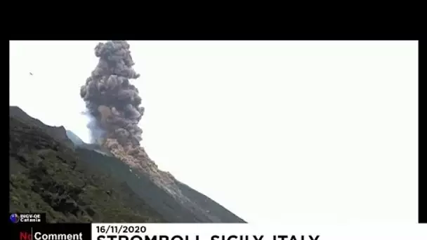 En Italie, le Stromboli gronde à nouveau