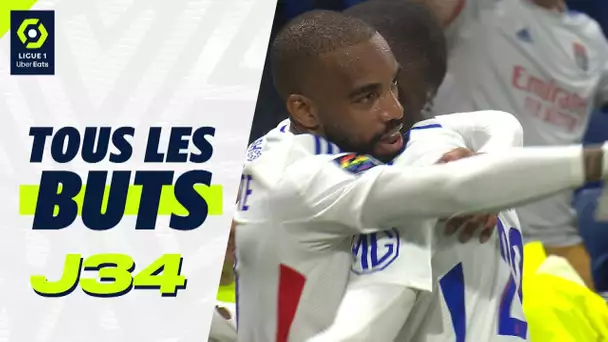 Tous les buts de la 34ème journée - Ligue 1 Uber Eats / 2023/2024