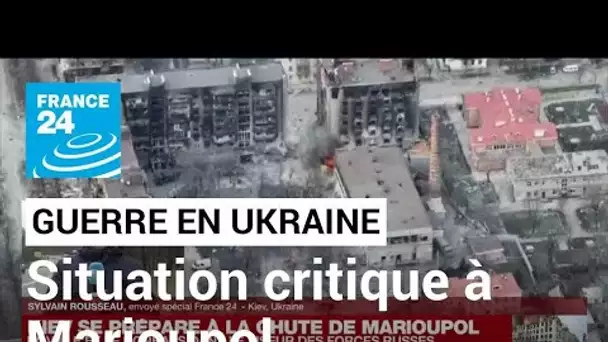 Guerre en Ukraine : Londres enquête sur l'éventuelle utilisation d'armes chimiques à Marioupol