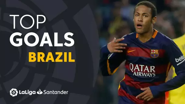 TOP GOALS Brazilian players LaLiga Santander