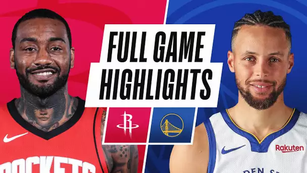 ROCKETS at WARRIORS | FULL GAME HIGHLIGHTS | April 10, 2021