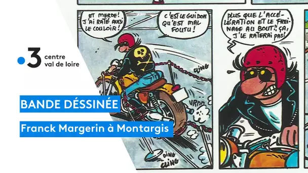 Montargis : rencontre avec Franck Margerin auteur de la bande dessinée Lucien, le motard