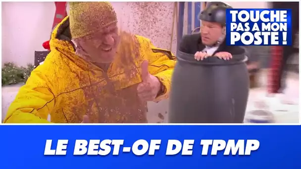 Chocolat gate, curling humain, tennis... le best of des jeux du hall dans TPMP