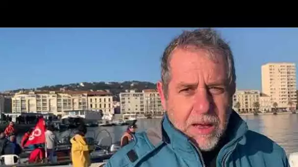 Sète : les pêcheurs rejoignent le mouvement contre la réforme des retraites