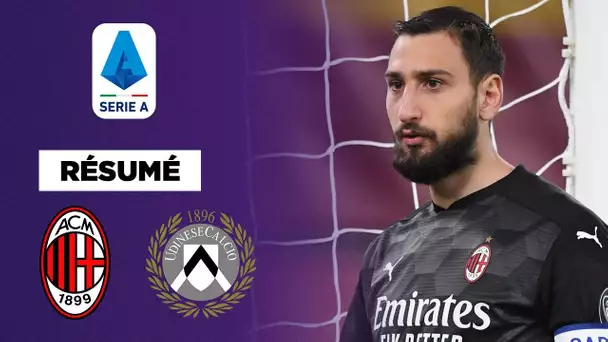 Résumé : Enorme boulette de Donnarumma, Milan sauvé de justesse contre l’Udinese