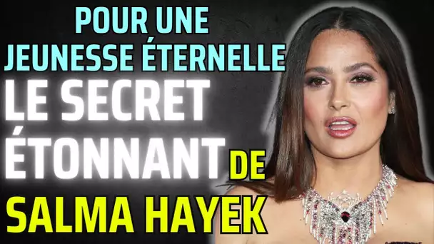 Les SECRETS de la LONGÉVITÉ de Salma Hayek révélés ! 🥑 #BienÊtre #Nutrition