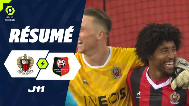 OGC NICE - STADE RENNAIS FC (2 - 0) - Résumé - (OGCN - SRFC) / 2023-2024