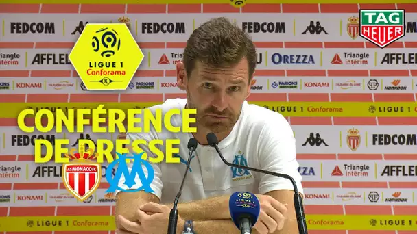 Conférence de presse AS Monaco - Olympique de Marseille ( 3-4 )  / 2019-20