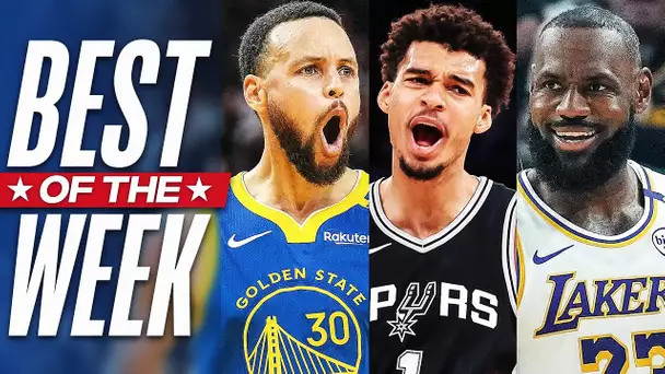 The BEST Moments of Week 10 | 2024-25 NBA Season