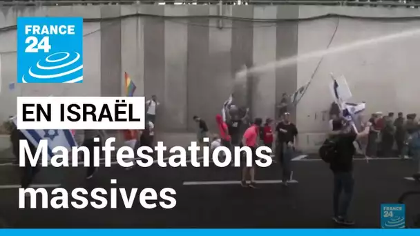 Manifestations massives en Israël • FRANCE 24