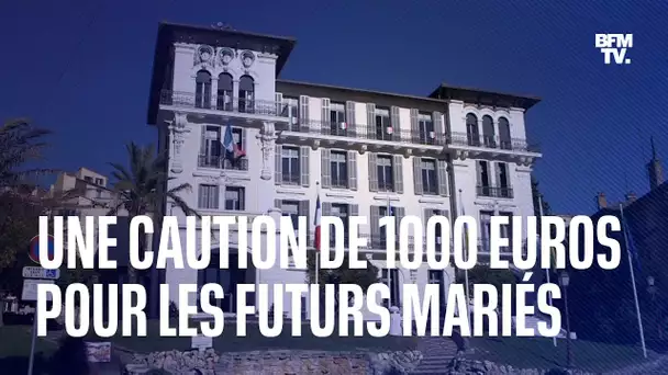 Cette commune demande une caution de 1000 euros pour les mariages en cas de débordements