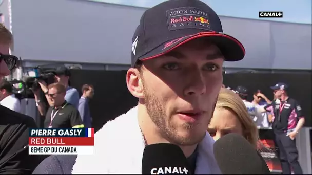 Gasly : "C'est pas vraiment le résultat espéré"