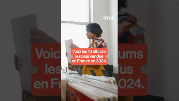 Les 10 albums les plus écoutés de l'année 2024.