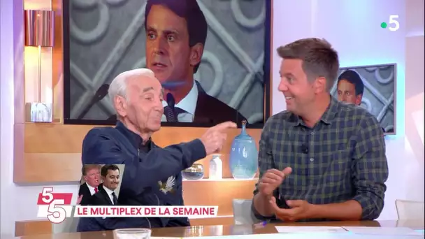 Le 5 sur 5 avec Charles Aznavour - C à Vous - 28/09/2018