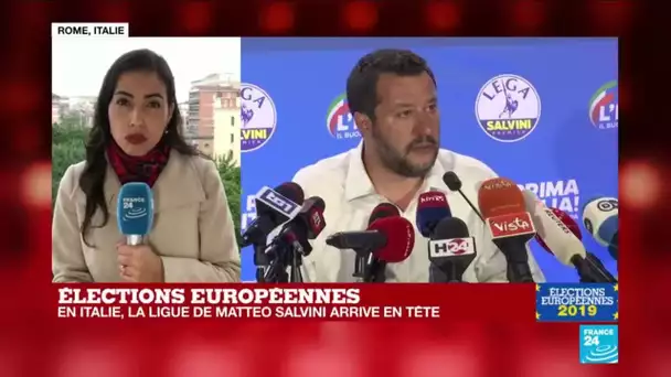 Élections européennes : "c'est un bond spectaculaire pour le parti de Matteo Salvini"