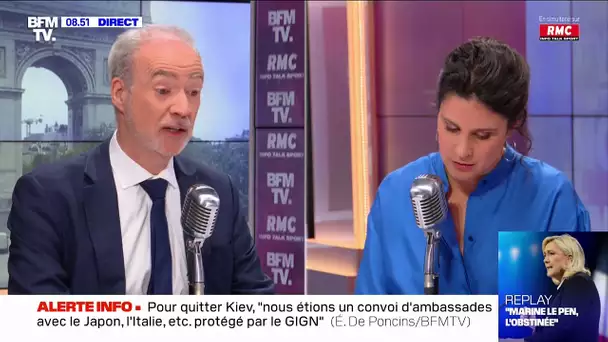 De Poncins : "Emmanuel Macron est attendu, bien sûr. Il le sait"